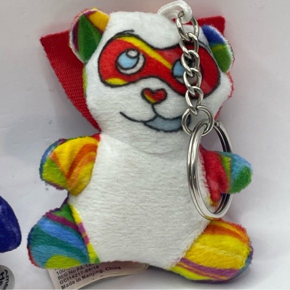 Lot American Heart Association Backpack Keychains Jax Charger Petunia Ruby Zebra - Picture 11 of 11